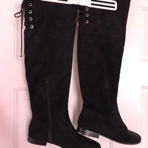 Aldo knee high boots.